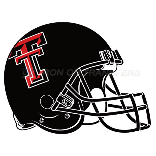 Texas Tech Red Raiders Logo T-shirts Iron On Transfers N6564 - Click Image to Close